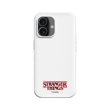 iPhone 17 SolidX 白 - Stranger Things - 經典 LOGO