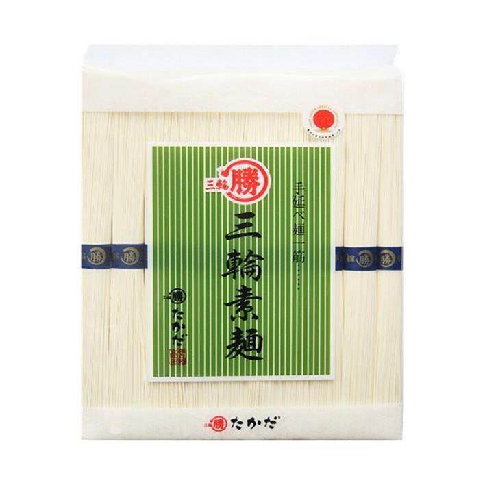 マル勝高田 三輪素麺 徳判 1kg×9個入｜ 送料無料