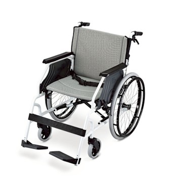 【輪椅】NOVA輕量鋁合金輪椅B款、六角結構、可折背、PU輪、背部織帶