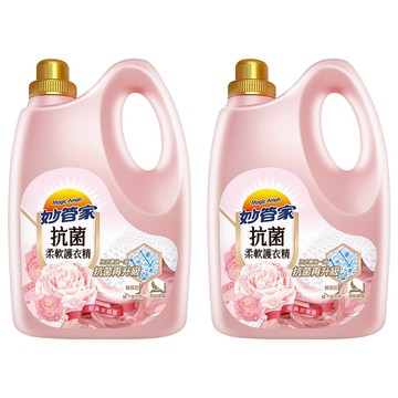 Magic Amah 妙管家 抗菌柔軟護衣精  99.9%抗菌力  添加植物來源柔款劑  3L  2桶