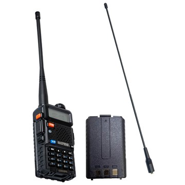 BAOFENG 寶峰 UV-5R 雙頻對講機 附40cm長天線 + 原廠1800mAh備用電池  1個