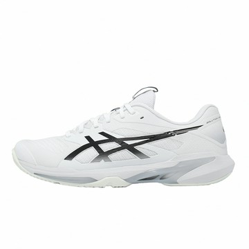Asics 亞瑟士 網球鞋 Solution Speed FF 4 男鞋 白 黑 抗扭 速度型 1041A532100