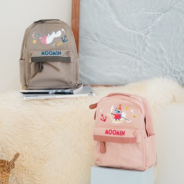 【iam我適文創】MOOMIN 多口袋迷你後背包 後背包 書包 兩種款式