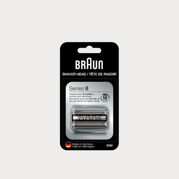 BRAUN 83M 刀頭刀網組(銀)