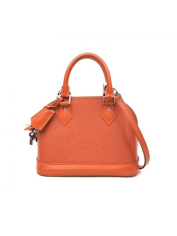 louis vuitton 橘色 Alma BB EPI皮革手提包 肩背包