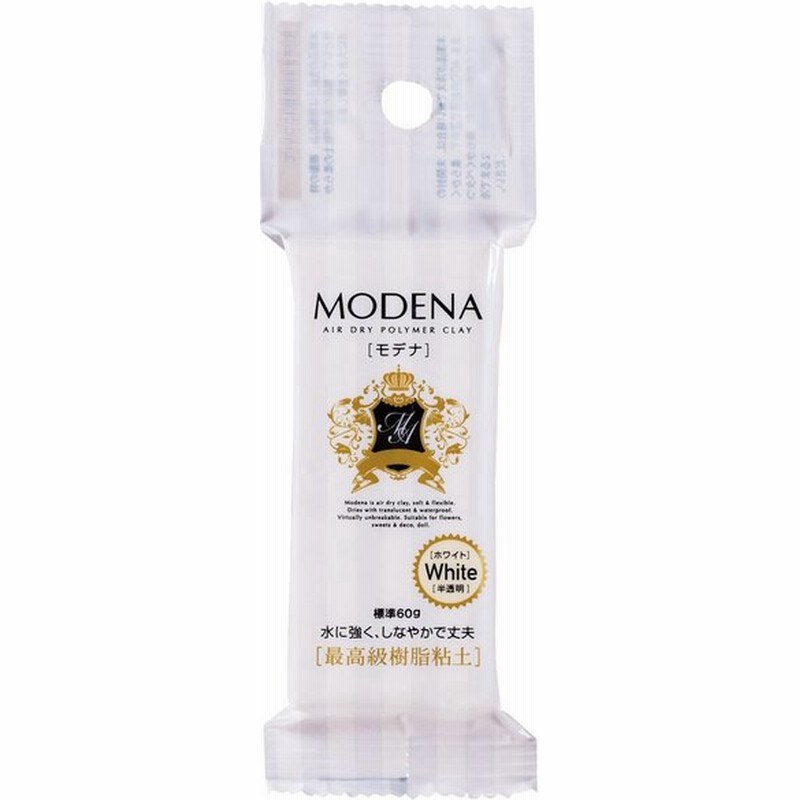 モデナホワイト 60g パジコ Padico 粘土 ねんど クラフト 手芸 画材 ハンドメイド フィギュア 樹脂粘土 スイーツデコ アクセサリー 通販 Lineポイント最大0 5 Get Lineショッピング