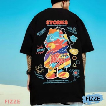 大尺碼 情侶t 男t 短T 寬鬆t恤 男 T恤短袖 短袖T恤 男生衣服  短袖男 男生上衣ATA9925【FIZZE】