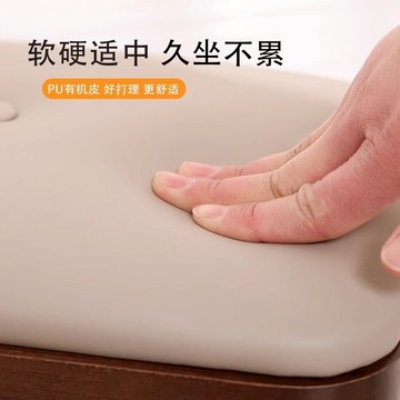 沙發 休閒桌椅 凳子 洽談桌 簡約實木家用矮凳小板凳客廳茶幾換鞋凳門口家用軟包方凳子多功能