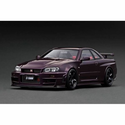 イグニッションモデル1/18ニスモ R34 GT-R Z-tune IG3225 Amazon | ignition model 1/18 ニスモ R34 GT-R Z-tune Silver