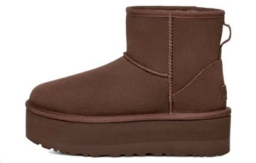 UGG CLASSIC MINI PLATFORM BURNT CEDAR WOMEN