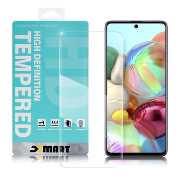Xmart for 三星 Samsung Galaxy A71 薄型 9H 玻璃保護貼-非滿版
