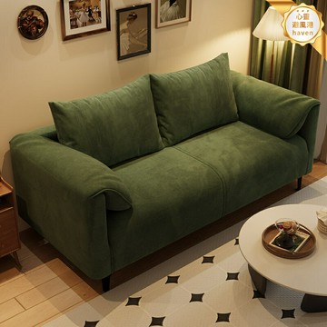 【小戶型福音】布藝小沙發 雙人沙發 三人沙發 客廳沙發 臥室沙發 出租屋沙發 公寓沙發 北歐簡約 可拆洗 懶人休閒 接待休息區