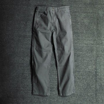 出口米國男士戶外重磅帆布彈力休閑褲牛仔褲工裝褲秋冬寬松直筒