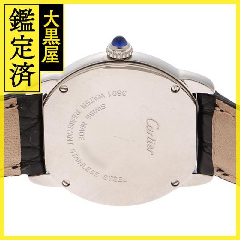 カルティエ cartier ロンドソロ トップ w6700155 新品 時計 レディース