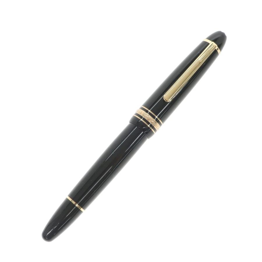 モンブラン MONTBLANC マイスターシュテック 万年筆 ブラック×ゴールドxゴールド