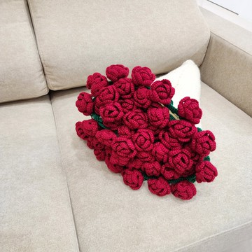 客製編織毯 玫瑰毯