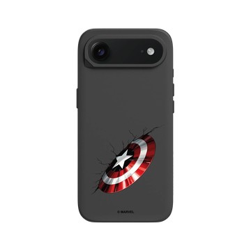 iPhone Air SolidX 黑 - 迪士尼-漫威 Marvel - 美國隊長的盾牌