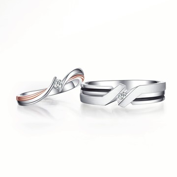 KOR蔻兒鑽石 懂我的你 鑽石結婚對戒