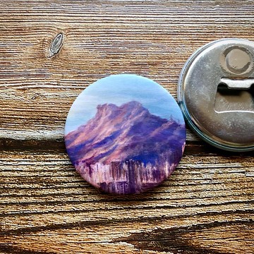 磁石貼開瓶器-獅子山