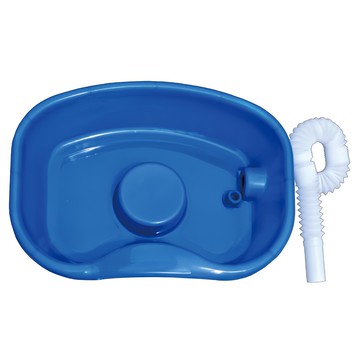 感恩使者 輕便型臥床洗頭槽 尺寸46x33.5x12cm  藍色  1個