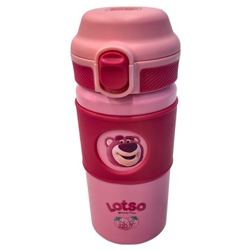 Disney 迪士尼 草莓熊真空保溫杯 380ml  粉色  1個