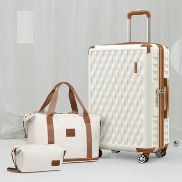 ??新款高級行李箱女小型登機拉桿箱男通用學生大容量出差便攜旅行箱