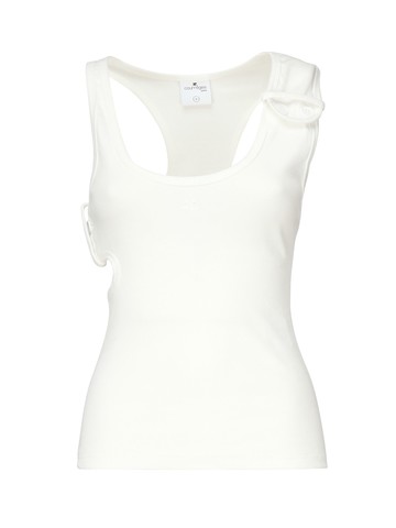 Courrèges 90s Rib Tank Top