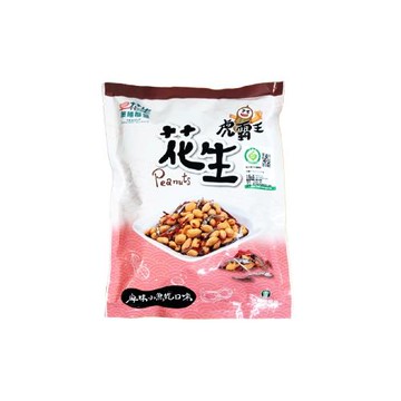 【虎尾鎮農會】 虎霸王花生-麻辣小魚乾口味120g