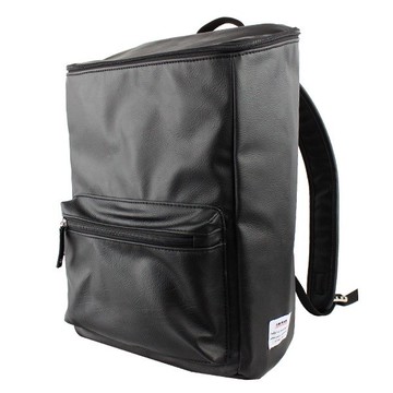 黑色方形皮革後背【am-0227-III】