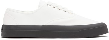 Maison Kitsuné 白色 Canvas Lace-Up 运动鞋