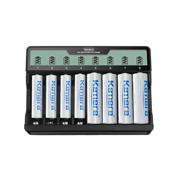 Kamera 3號 4號 低自放充電電池 四槽 八槽 液晶智能充電器   現貨 廠商直送