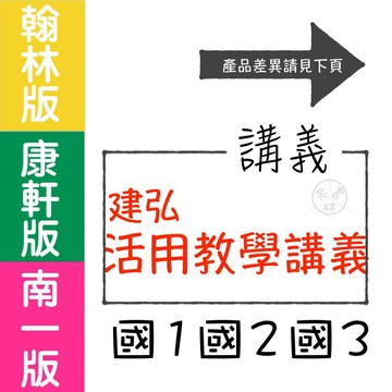 【國中講義集合】115學年-建弘-活用會考教學講義(學生版)(教師版)(建宏)(林老書升學專門店)(網路書店)