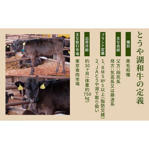 ふるさと納税 北海道 洞爺湖町 とうや湖和牛三角バラ 焼肉用