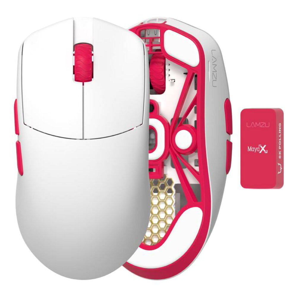 Dell LAMZU MAYA X REJECTモデル【8Kドングル入り】 ゲーミングマウス