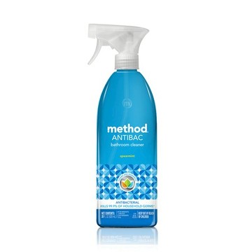 美國美則浴室抗菌清潔劑-留蘭香 828ml (贈噴頭)