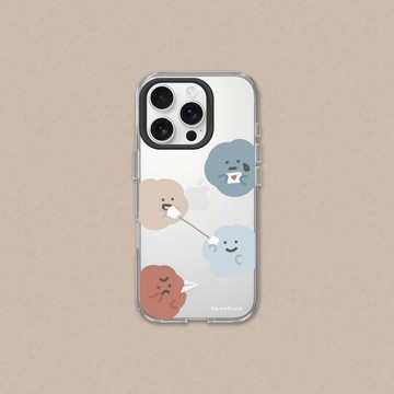 Clear透明防摔手機殼∣方坊系列/小秘密 for iPhone