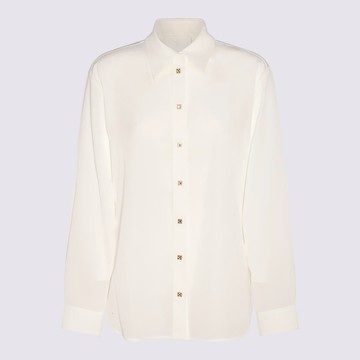 Givenchy Off-White Silk Shirt
