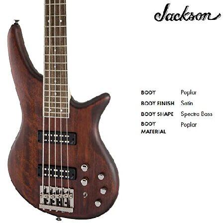 Jackson JS3V Spectra Bass Walnut Stain