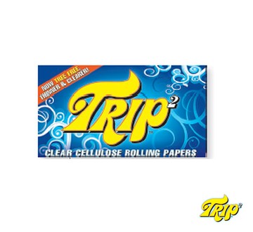 Trip2® Clear Papers 1 1/4全透明捲菸紙(50入)