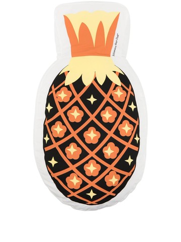 Billionaire Boys Club - pineapple-motif cotton cushion - unisex - Cotton/Polyester - One Size - Orange
