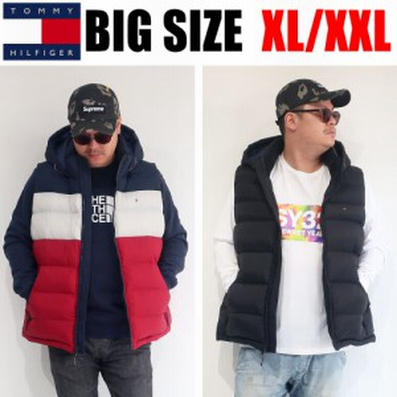 Tommy Hilfiger メンズ 大きいサイズ アウター ブランド ダウン ベスト Xl Xxl 2l 3l 中綿 フード ナイロン ジャケット コート ブルゾン 通販 Lineポイント最大get Lineショッピング