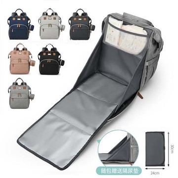 【米蘭精品】現貨+預購 多功能媽媽包後背包防水包收納包待產包隨身大容量育兒包-大容量女包包6色74me11