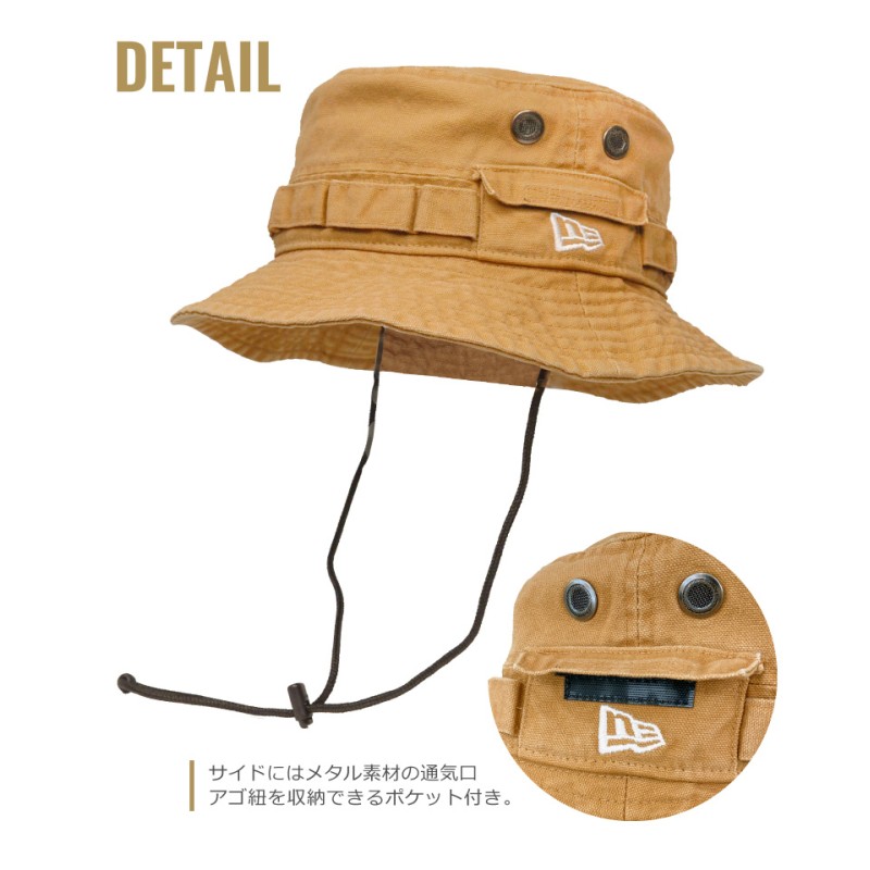 ニューエラ バケットハット NEWERA アドベンチャー バケハ サファリ