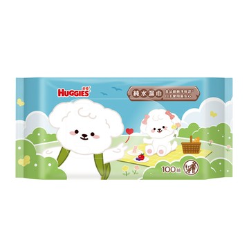 好奇純水濕巾100抽-Kawaii