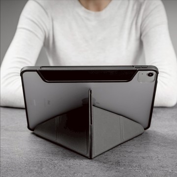 【MAGEASY】Vivaz+可拆式多角度支架透明保護套-iPad