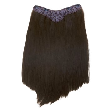 魔髮樂 U型直髮髮片 18吋 B5045  巧克力色  1片