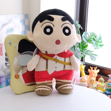 《蠟筆小新》＼POWER UP／｜🇯🇵超華麗灼熱的春日部舞者 戰士小新絨毛玩偶
