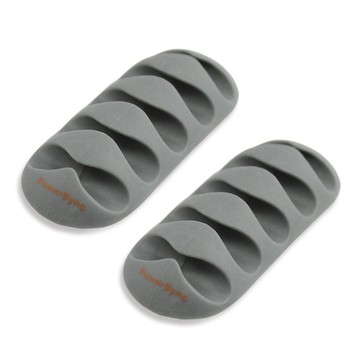 PowerSync 黏貼式桌面固線器理線器\2入(BBA-801)