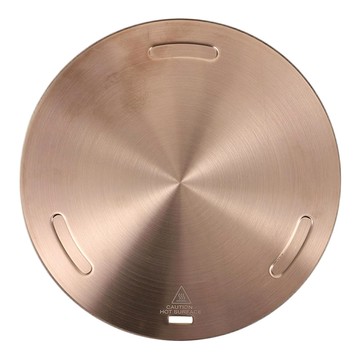 好物良品 食品級430不銹鋼多功能解凍加熱導熱板  玫瑰金色  1個