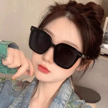 【ALEGANT】航太黑戶外時尚中性時尚方框偏光墨鏡/UV400太陽眼鏡